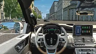 Lincoln Navigator 2021 | City Car Driving simulator | Logitech 920