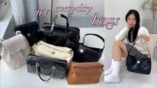 요즘 최애 가방들♥ 직장인, 대학생 데일리 가방추천👜 20~40만원대 유행타지 않는 디자이너브랜드 가방