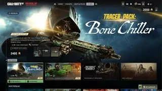 OUT NOW! TRACER PACK: BONE CHILLER BUNDLE SHOWCASE - WARZONE 2 MW2 STORE PREVIEW