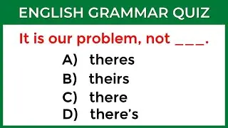 Can You Get a Perfect Score? | English Grammar Quiz #challenge 2
