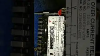 Over current relay CDG31 / CDG61 testing.