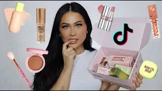 FULL FACE OF ✨NEW✨ VIRAL MAKEUP! MAINLY FROM TIKTOK