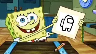 Spongebob acting sussy