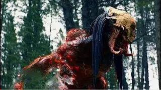 Prey Final Battle - Naru Vs Predator Full Fight -Naru traps and kills the Predator - Prey ( 2022 )