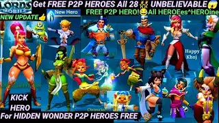 FREE P2P HEROes in Lords Mobile 2026! 😱 New Event Gameplay + Ultimate HERO GUIDE