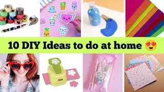 10 diy ideas to do at home||Sajal's Art