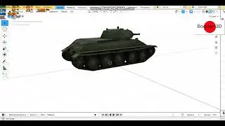 Советский танк (A-32) 3D Модель