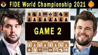 Magnus Carlsen Vs Ian Nepomniachtchi | FIDE World Championship 2021