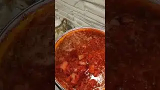 Варим борщ😋домашняя еда👍что готовлю для семьи