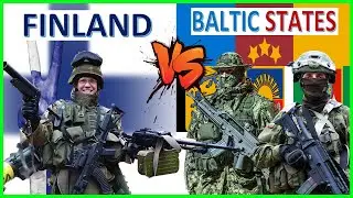 Finland vs Baltic States Military Power Comparison 2021