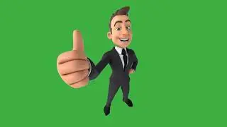 Green Screen Business Man | Green Screen background | Chorma businessman