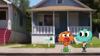Gumball green screen test