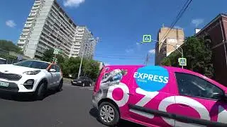 Водитель Озон не пропустил на перекрестке