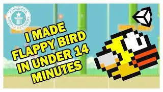 I Made Flappy Bird In Under 14 Minutes  || NEW WORLD RECORD