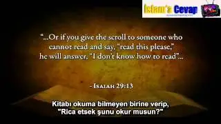 Kutsal Kitap ve Muhammed  -- Okuma-Yazma Bilmeyen Peygamber?