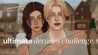 Creating Sims for My New Sims 4 Series || Ultimate Decades Challenge