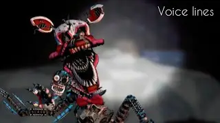 Nightmare Mangle all voice lines