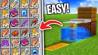 Minecraft java edition afk fish farm easy and simple!!!!!!!!!