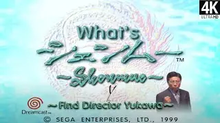 What's Shenmue? (1999) | Sega Dreamcast | 16:9 | Longplay Full Demo Walkthrough No Commentary