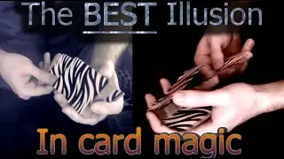 The best illusion in card magic!  Amazing version of the Marlo tilt / depth illusion. POV tutorial.