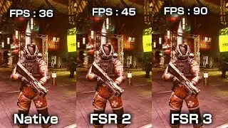 RX 580 Starfield - Enhanced Graphic Preset - SAM - FSR 3
