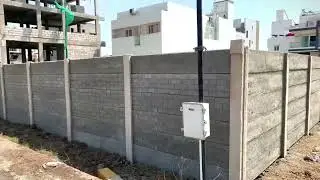 Precast Compound Wall | Precast Concrete Fence