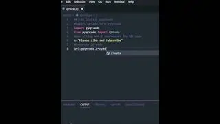 How to generate QR code in Python 