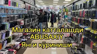 МОСКВАДАГИ ABUSAXIY МАГАЗИНИ ЯНГИ КЎРИНИШИ 