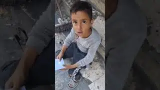 تم تأمين كرسي لسيدة عاجزة وقابلنا الطفل سراج والسيد أبو عبدو الذي خسر مطعمه ويجلس في الطريق Help SOS