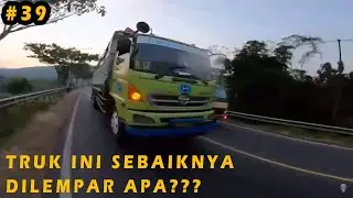 Kompilasi Crash #39 | Truk Hampir Tabrak Motor | Kumpulan insiden di jalan