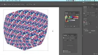 Advanced repeating pattern swatches in Adobe Illustrator CC advance training