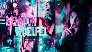 BRANDON WOELFEL INSPIRED PRESET | Pink & Teal Style | +DNG Link | Preset #16