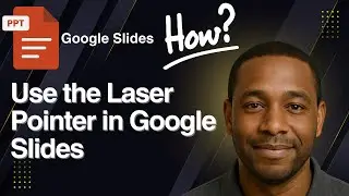 How to Use the Laser Pointer in Google Slides (Google Workspace Business)
