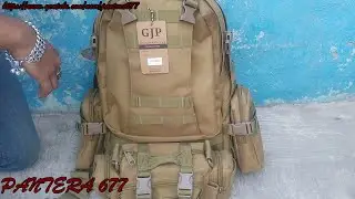 Review de una Mochila de 55 litros marca GJP.