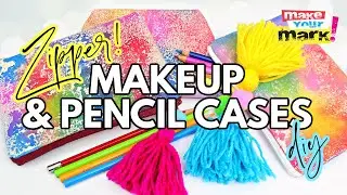 Easy Zippered Pencil Case DIY