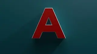 Cinema 4d text: Long Shadow Effect(Amharic) Tutorial