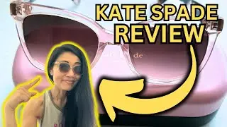 KATE SPADE New York Womens Kiya Square Sunglasses UNBOXING and REVIEW