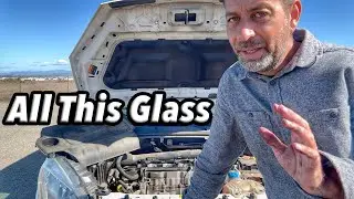 Glass On This Beach. Engine Maintenance #adayinalife #vlog #sleepaid