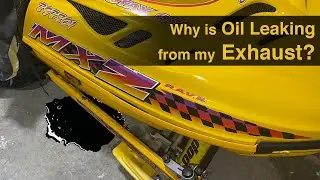 Why is Oil Dripping out of Your Snowmobile Exhaust??