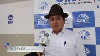 En el CNE se realizó  el sorteo para debate de candidatos a la prefectura de Bolívar.