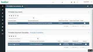 boller - Printable Documents - UI Walkthrough