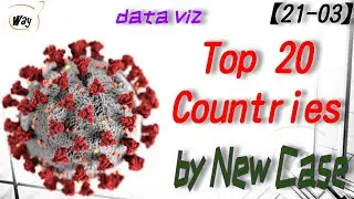 [COVID-19] Top 20 Countries In The World by New Cases