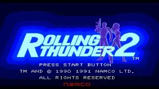 Rolling Thunder 2 (Mega Drive) Stage 1