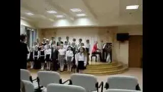 Милана 7 лет и хор музыкальной школы