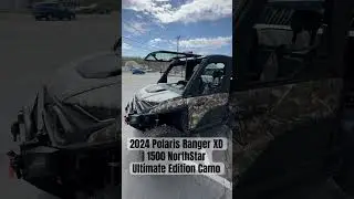 2024 Polaris Ranger XD 1500 NorthStar Edition Camo with tons of features! #fyp #shorts #polaris
