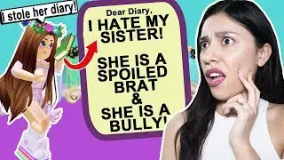 I STOLE MY SISTER'S DIARY & FOUND OUT HER BIG SECRET! - Roblox - Royale High School