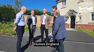 Homes England visit highlights the benefits of partnership working in Sheffield regeneration