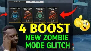 ZOMBIE MODE NEW GLITCH | ZOMBIE MODE NEW TRICK REVEAL 🤫 100% WORKING TRICK | #freefire #viral