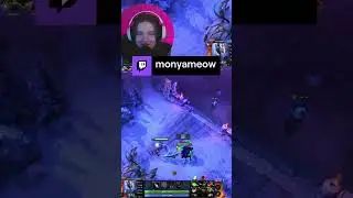 реакция на женщину в Dota 2 | monyameow с помощью #Twitch #shorts #shortshacks #youtubeshorts #short