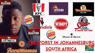 #Restaurant #food The WORST reviewed restaurant in Johannesburg South Africa 2022 / PHAROAH REACTS